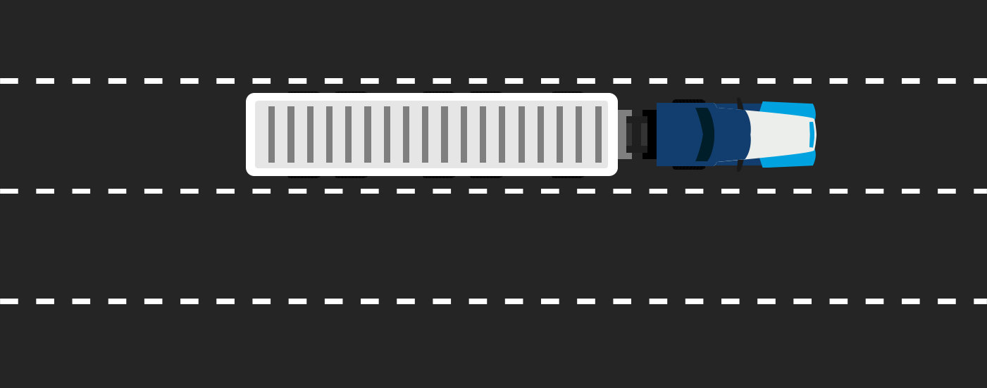 truck with blind spots information