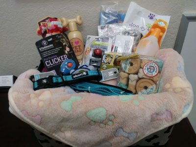 fur baby gift basket giveaway