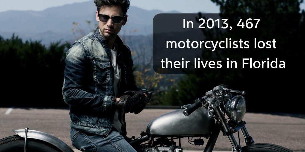 In 2013, 467 motorcyclists lost their lives in Florida - Brooks Law Group