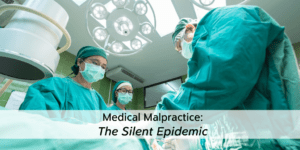 Medical Malpractice: The Silent Epidemic
