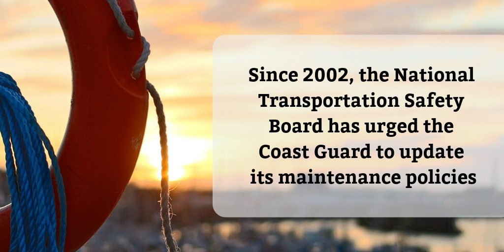 Coast Guard Safety Recommendations - Brooks Law Group