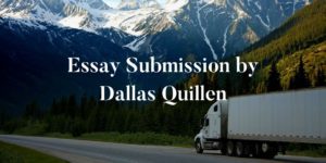 Essay Submission by Dallas Quillen
