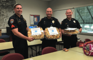 Brooks Law Group Provides Lunch Drive for First Responders