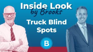 Steve Brooks and Beach Brooks III discuss truck blind spots