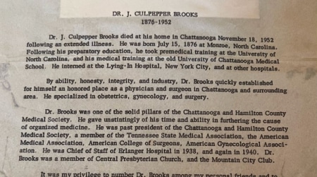 the life and legacy of dr j culpepper brooks