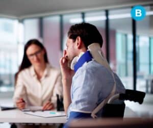 Whiplash is a common truck accident injury.