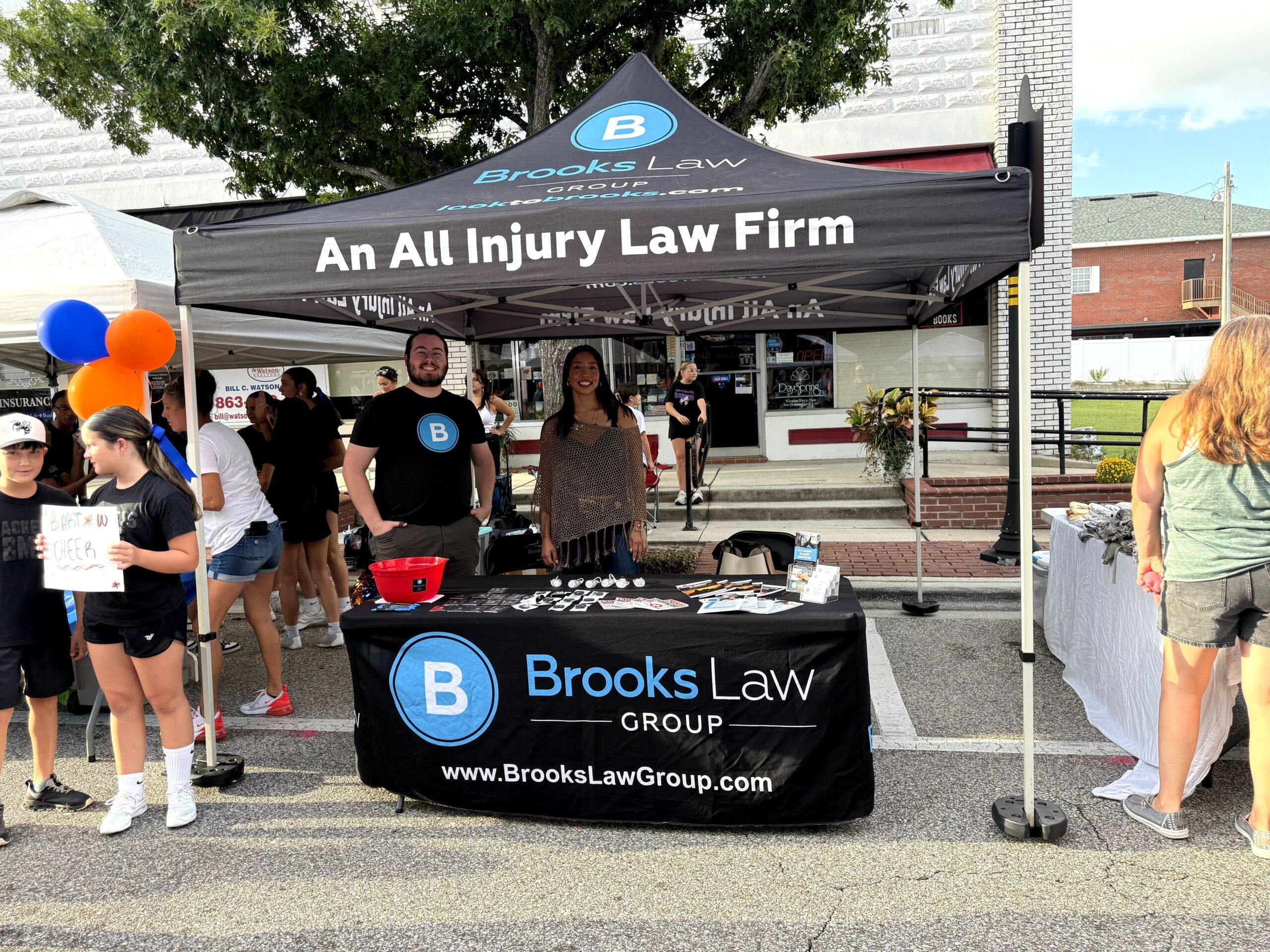 Brooks Law Group Has a Boot Scootin’ Good Time at Bartow Friday Fest